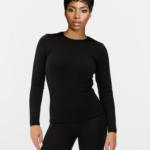 Velvet Plush Long Sleeve Top