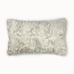 12"x20"Plushness Faux Fur Poly Filled Throw Pillow
