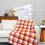 50"x60" Plaid Reversible Throw Blanket