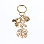 Simulated Pearl and Mixed Summer Icon Bag Charm