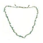 Semi-Precious Jade and Mixed Beading Adjustable 35 Inch Necklace