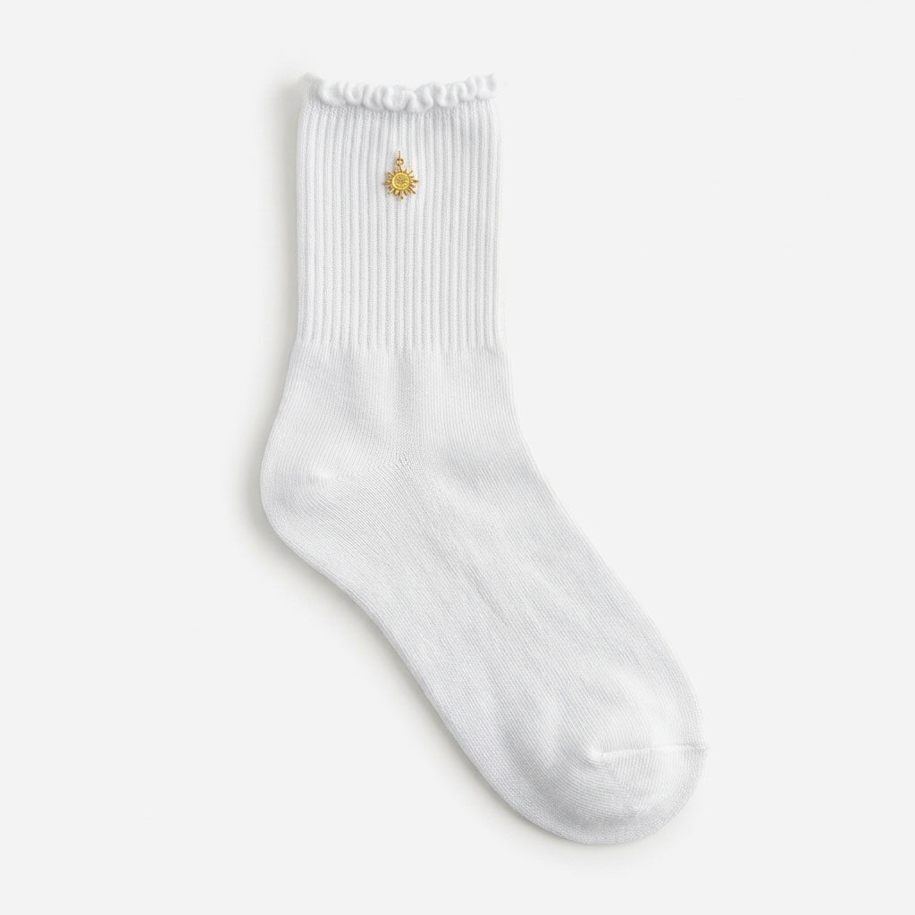 太阳吊坠袜子-1