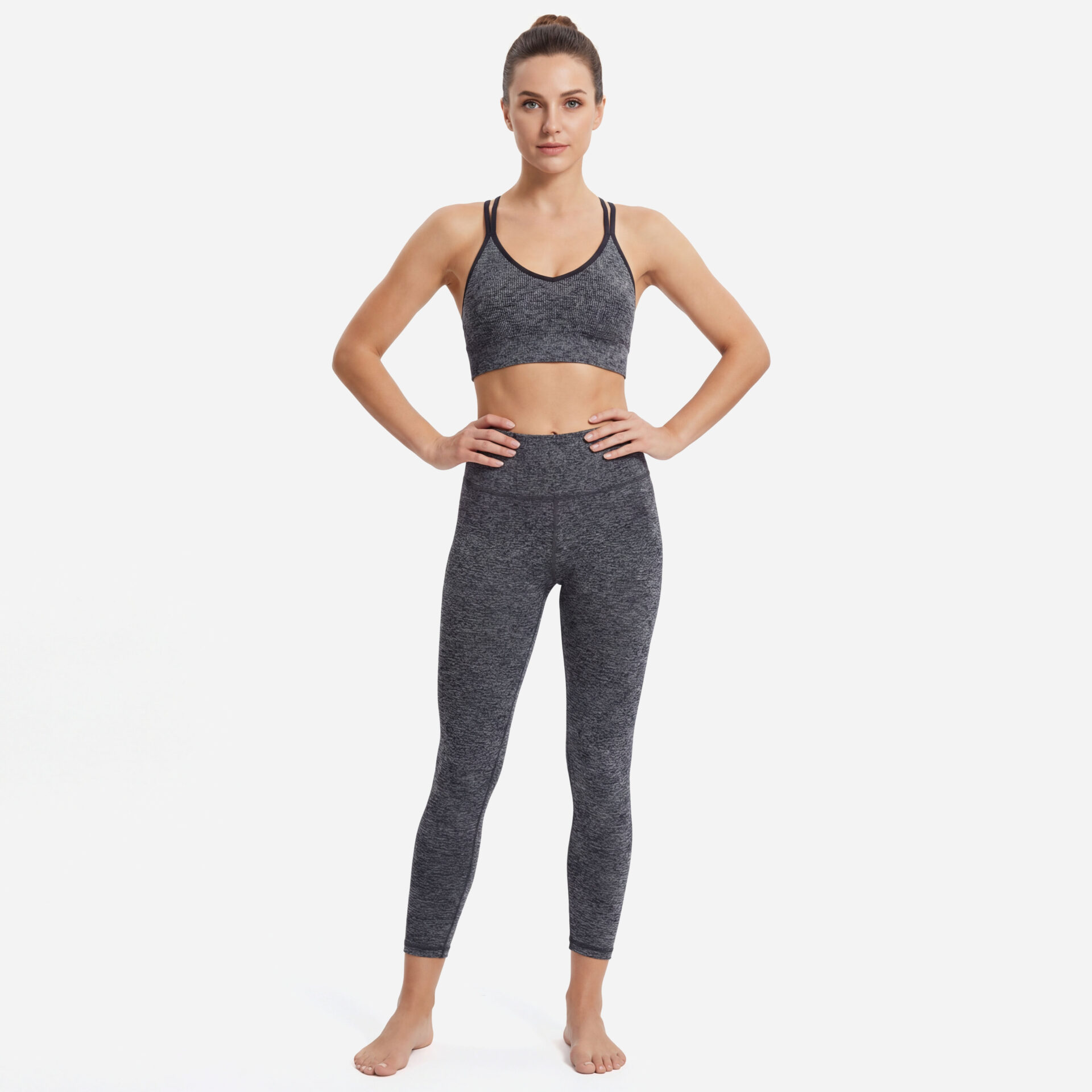 文胸上衣-黑色 1