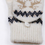Christmas Deer Pompon Beanie And Gloves Set - Image 9