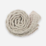 Knit Beanie and Scarf Set (Heather Gray/Oat Beige) - Image 7