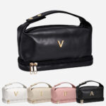 PU Travel Portable Makeup Toiletries Bag